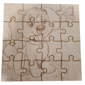 Kids Puppy Puzzle
